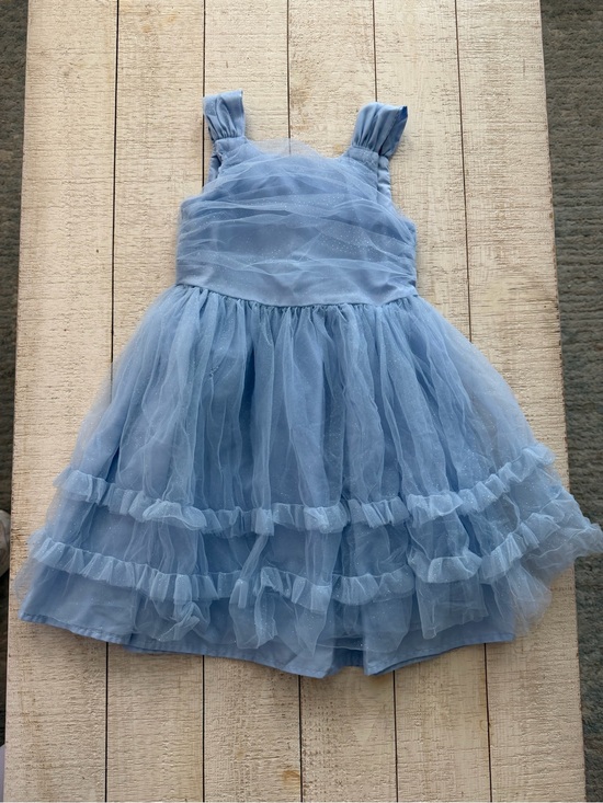 Kate Mack Other - 💙✨ Beautiful Kate Mack Girls Blue Sparkly Tulle Princess Dress ✨💙